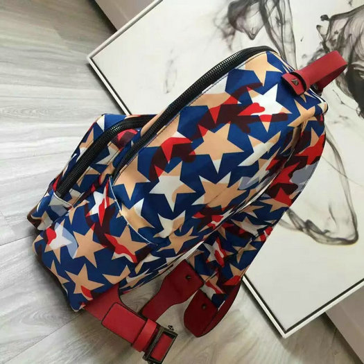2016 New Valentino Garavani Camustars Backpack in Multicolor 